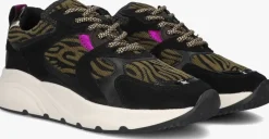 zwarte omoda lage sneakers cibel