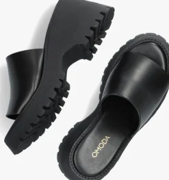 zwarte omoda muiltjes 7531