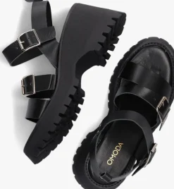 zwarte omoda sandalen 7558