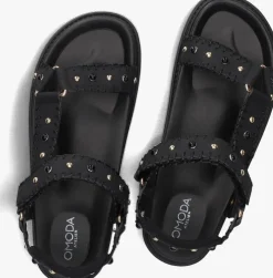 zwarte omoda sandalen law0667-2