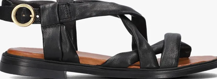 zwarte omoda sandalen m05086