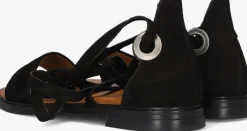 zwarte omoda sandalen m05084