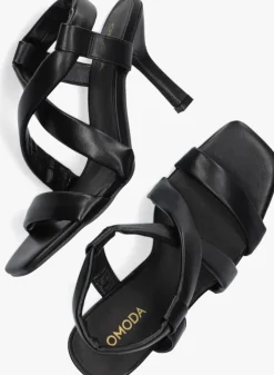 zwarte omoda sandalen s1401
