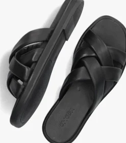 zwarte omoda slippers 1542