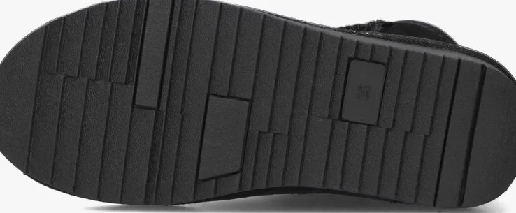 zwarte omoda vachtlaarzen julia