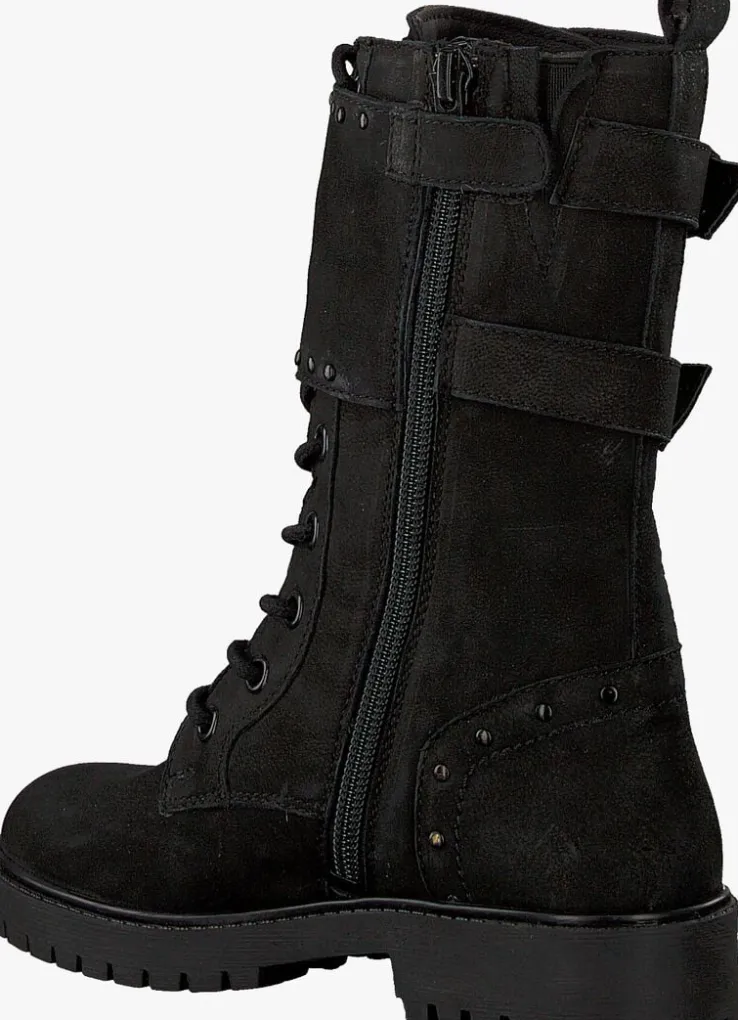 zwarte omoda veterboots 690