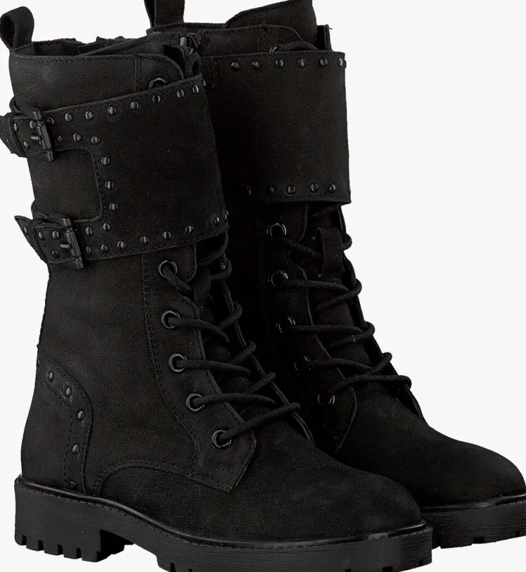 zwarte omoda veterboots 690