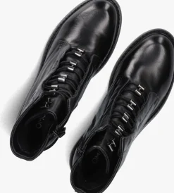 zwarte omoda veterboots fabia