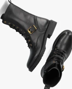 zwarte omoda veterboots lpdungaball-38