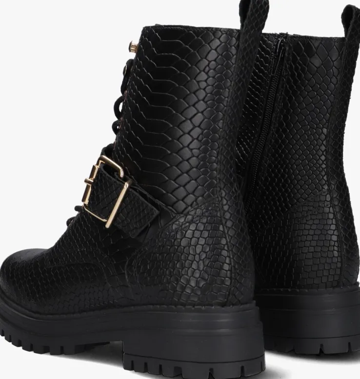 zwarte omoda veterboots luna-42