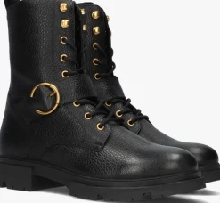 zwarte omoda veterboots lpsophie-41