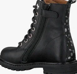 zwarte omoda veterboots om120554