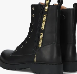 zwarte omoda veterboots om122782