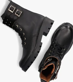 zwarte omoda veterboots om121793