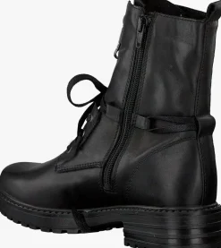 zwarte omoda veterboots r10881