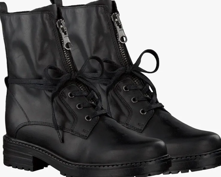 zwarte omoda veterboots r10881