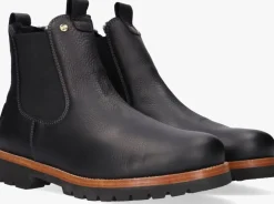 zwarte panama jack chelsea boots burton igloo