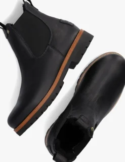 zwarte panama jack chelsea boots burton igloo