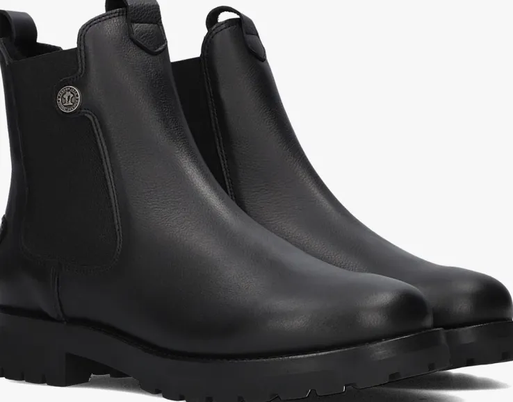 zwarte panama jack chelsea boots francesca igloo