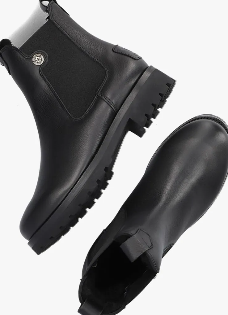 zwarte panama jack chelsea boots francesca igloo