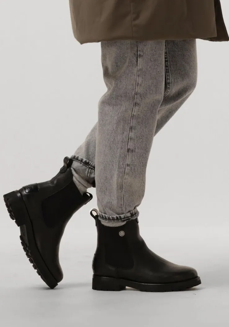 zwarte panama jack chelsea boots francesca igloo