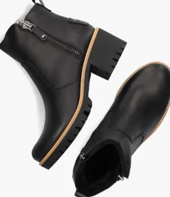 zwarte panama jack enkelboots pauline trav