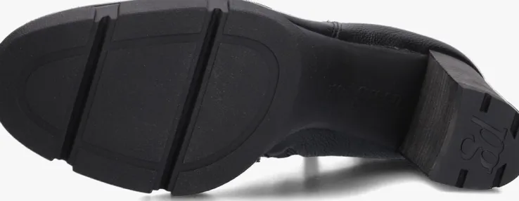 zwarte paul green enkellaarsjes 9033