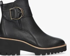 zwarte paul green enkellaarsjes 9763