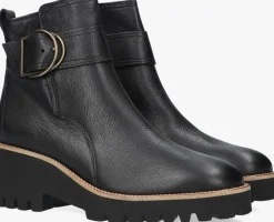 zwarte paul green enkellaarsjes 9763