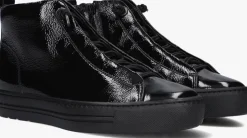 zwarte paul green hoge sneakers 5283