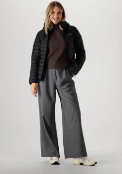 zwarte peak performance gewatteerde jas w down liner hood jacket