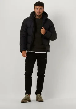 zwarte peak performance gewatteerde jas rivel jacket