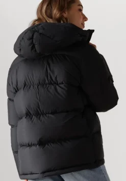 zwarte peak performance gewatteerde jas w rivel puffer