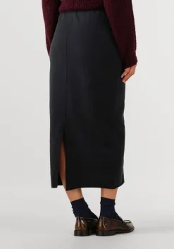 zwarte penn & ink maxirok skirt w25f1716