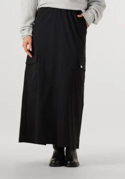 zwarte penn & ink maxirok skirt w25n1636