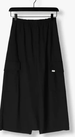 zwarte penn & ink maxirok skirt w25n1636