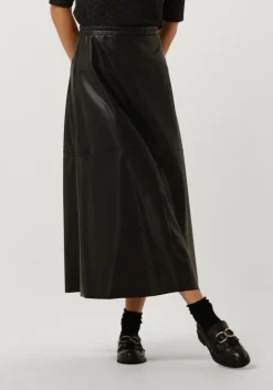 zwarte penn & ink maxirok w23n1017