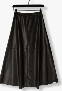 zwarte penn & ink maxirok w23n1017