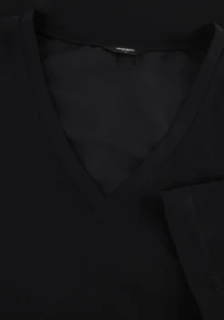 zwarte penn & ink midi jurk blake