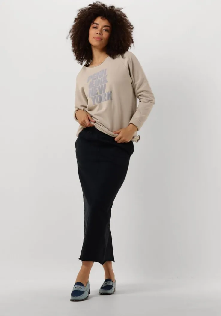 zwarte penn & ink midirok 503 skirt