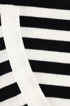 zwarte penn & ink top singlet small stripe