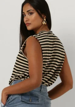 zwarte penn & ink top t-shirt stripe