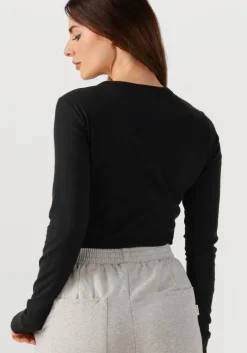 zwarte penn & ink tops & t-shirts longsleeve w25f1745