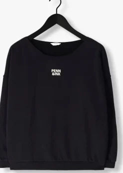 zwarte penn & ink trui sweater w25f1703