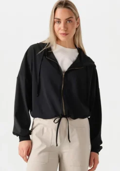 zwarte penn & ink vest hoodie