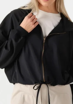 zwarte penn & ink vest hoodie