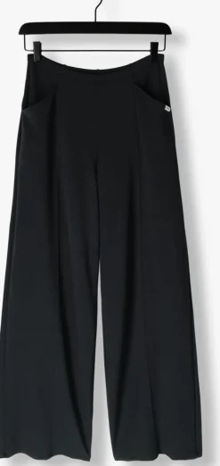 zwarte penn & ink wijde broek trousers w25t1197