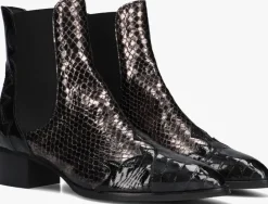 zwarte pertini enkellaarsjes 30961