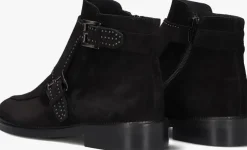 zwarte pertini enkellaarsjes 13476