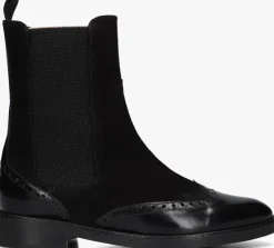 zwarte pertini enkellaarsjes 32068